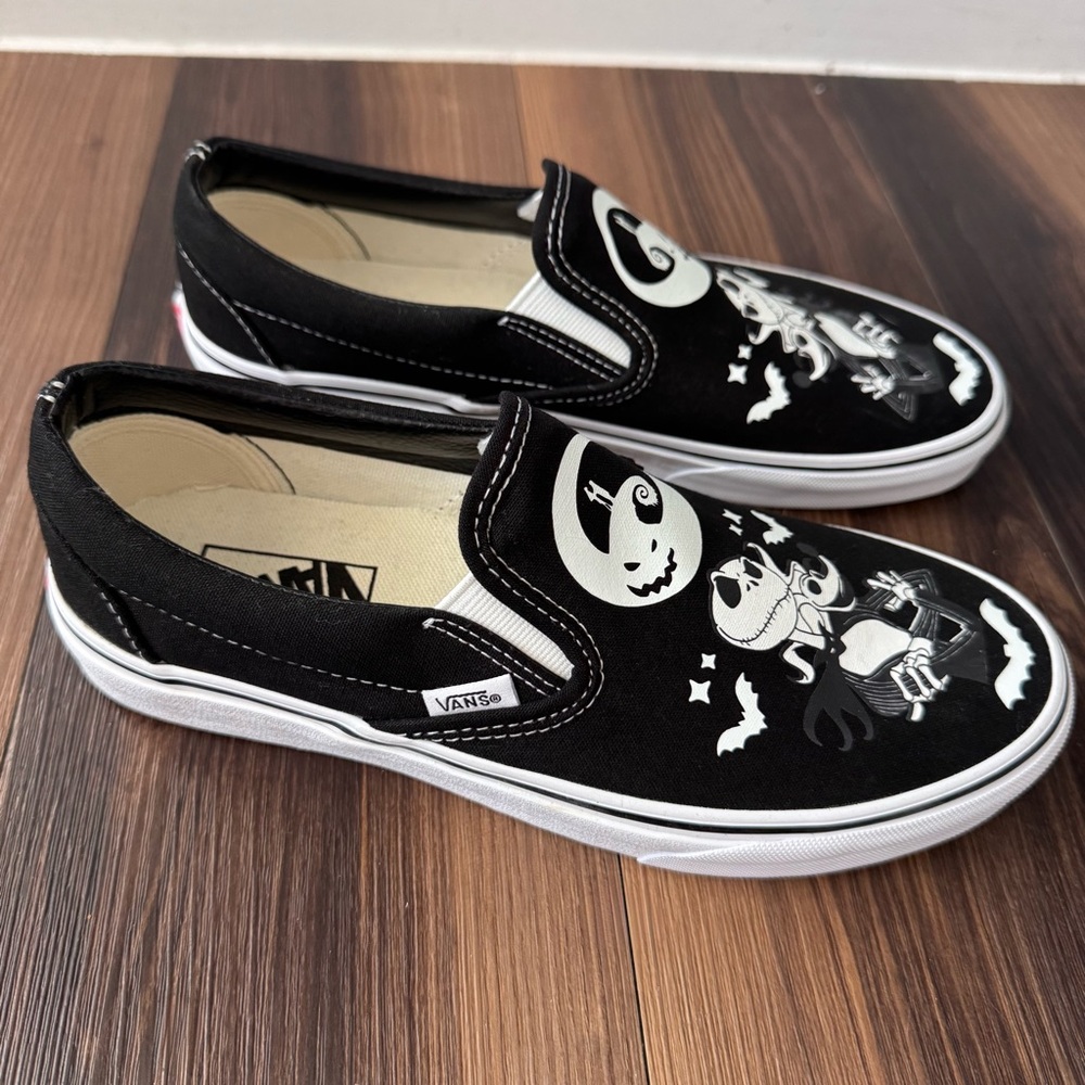 Vans Nightmare Before Christmas Slip-On Shoes Size 8 - Picture 4 of 8